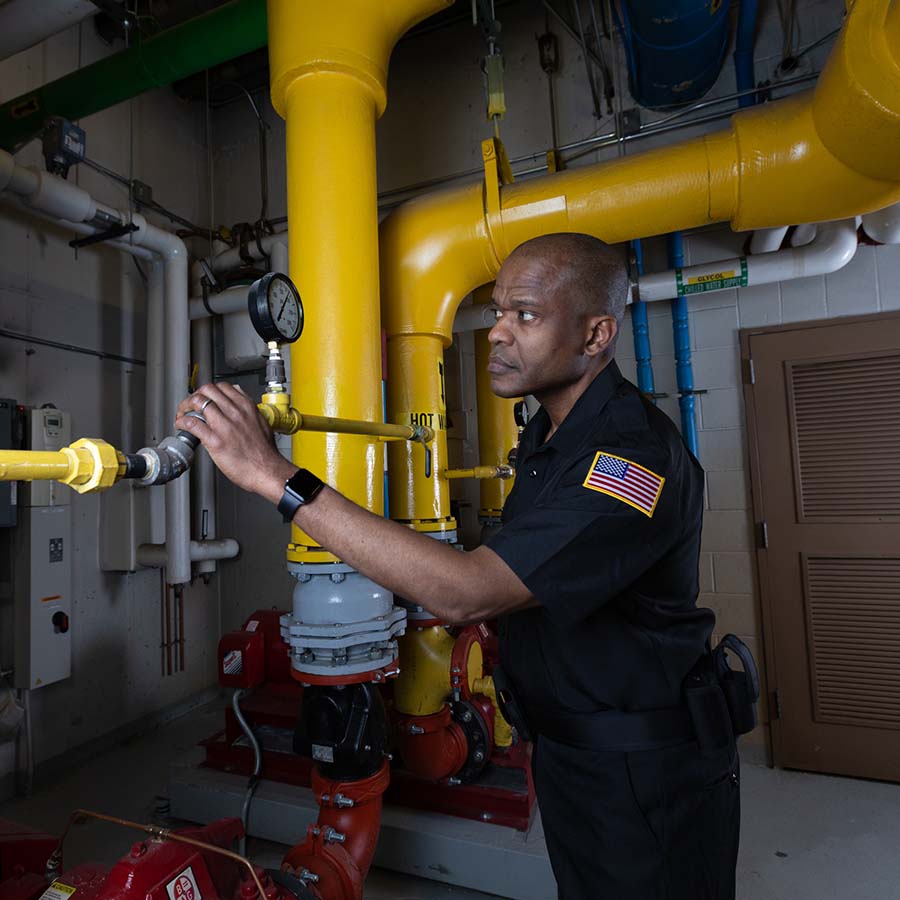 American Security provides security services for critical infrastructure